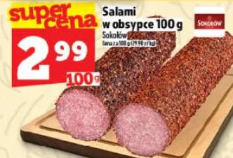Salami w obsypce