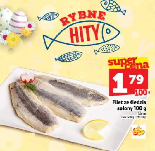 Filet ze śledzia solony