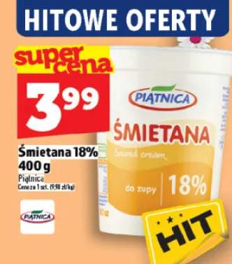 Śmietana 18%