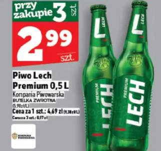 Piwo Lech Premium 0,5l