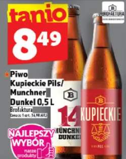Piwo Kupieckie Pils/Munchner/Dunkel 0,5l