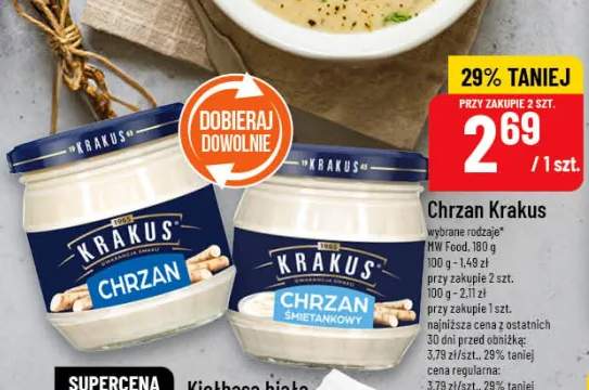 chrzan śmietankowy