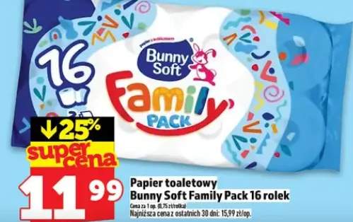 Papier toaletowy Family Pack 16 rolek