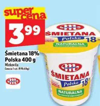 Śmietana 18% Polska