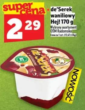 Serek waniliowy Hej!