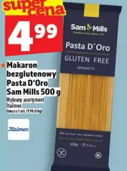 Makaron bezglutenowy Pasta D'Oro Sam Mills 500g