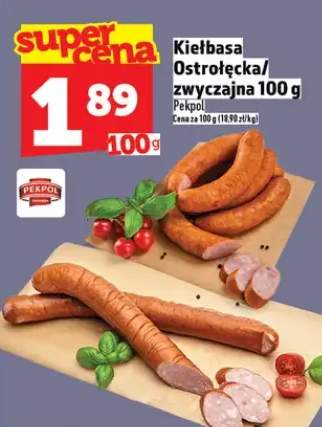 Kiełbasa Ostrołęcka/zwyczajna