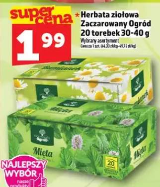 Herbata ziołowa Zaczarowany Ogród 20 torebek 30-40g
