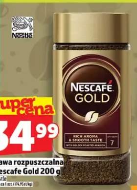Kawa rozpuszczalna Nescafe Gold 200g
