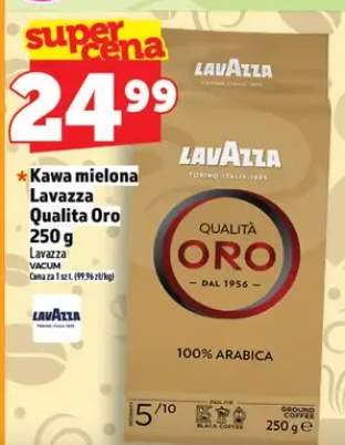 Kawa mielona Lavazza Qualita Oro 250g