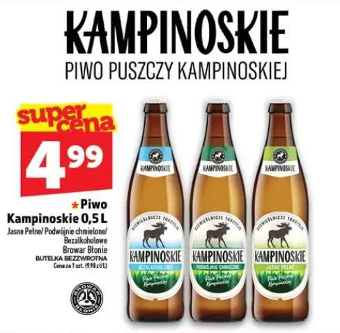 Piwo Kampinoskie 0,5L