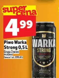 Piwo Warka Strong 0.5l