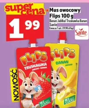 Mus owocowy Flips 100g