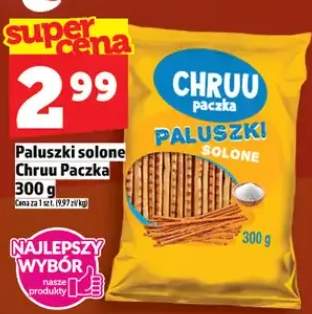 Paluszki solone Chruu Paczka 300g