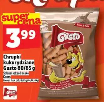 Chrupki kukurydziane Gusto 80/85g