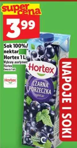 Sok 100%/nektar Hortex 1l