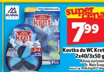 Kostka do WC Kret 2x4D/3x55g