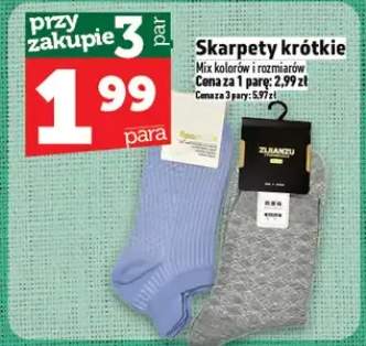 Skarpety krótkie
