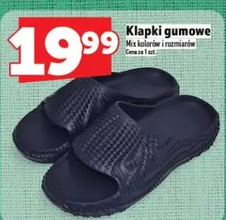 Klapki gumowe