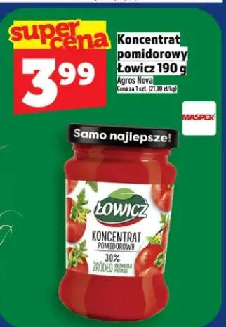 Koncentrat pomidorowy Łowicz