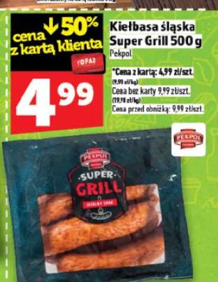 Kiełbasa śląska Super Grill 500g