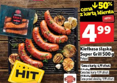 Kiełbasa śląska Super Grill 500g