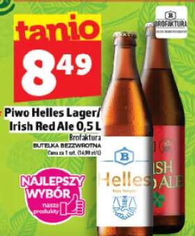 Piwo Helles Lager/ Irish Red Ale