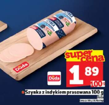 Szynka z indykiem prasowana