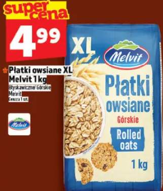 Płatki owsiane XL Melvit