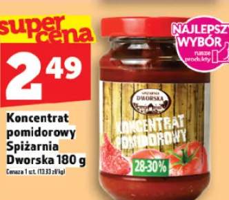 Koncentrat pomidorowy Spiżarnia Dworska 180g