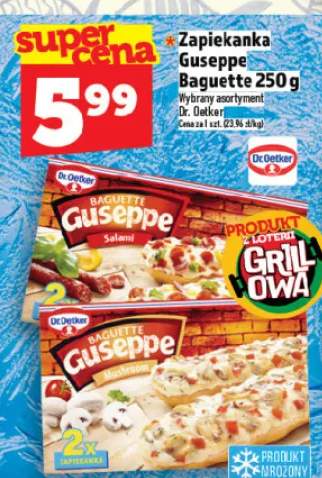 Zapiekanka Guseppe Baguette 250g