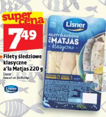 Filety śledziowe klasyczne a'la Matjas 220g