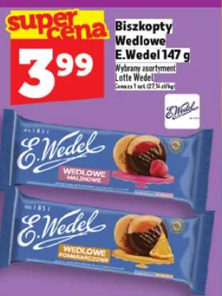 Biszkopty Wedlowe E.Wedel 147g