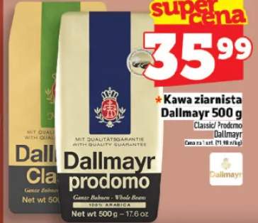 Kawa ziarnista Dallmayr Crema Classico/Prodomo