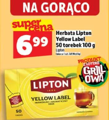 Herbata Lipton Yellow Label 50 torebek