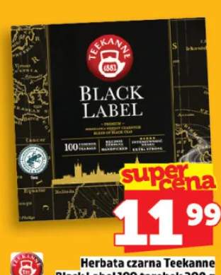 Herbata czarna Teekanne Black Label 100 torebek