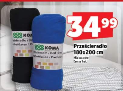 Prześcieradło 180x200 cm