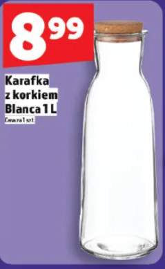 Karafka z korkiem Blanca 1 L