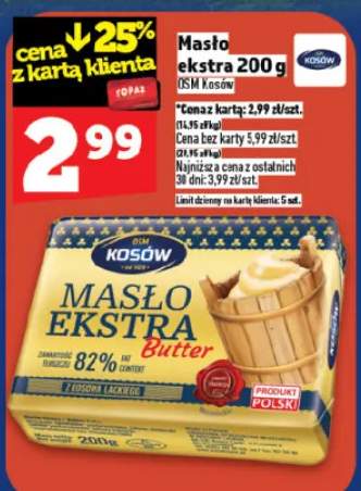Masło ekstra 200 g