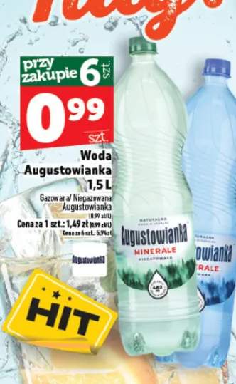 Woda Augustowianka 1,5l