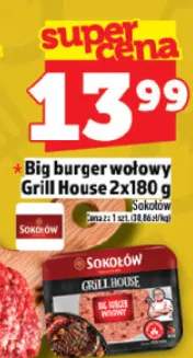 Big burger wołowy Grill House