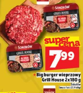 Big burger wieprzowy Grill House