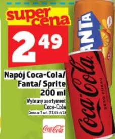 Napój Coca-Cola/Fanta/Sprite