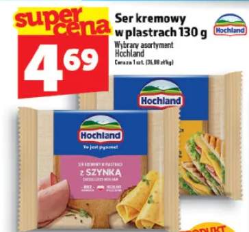 Ser kremowy w plastrach