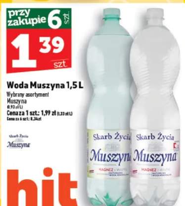 Woda Muszyna 1.5l