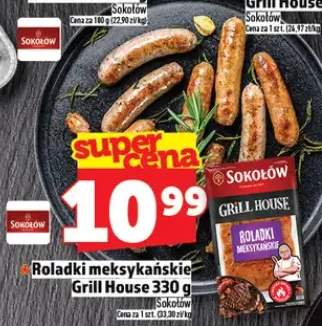 Roladki meksykańskie Sokołów Grill House