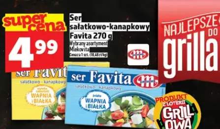 Ser sałatkowo-kanapkowy Favita Mlekovita