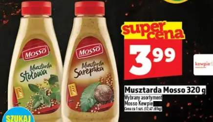 Musztarda Mosso stołowa