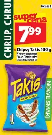 Chipsy Takis Brand Distribution