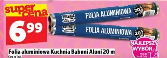Folia aluminiowa Kuchnia Babuni Aluni